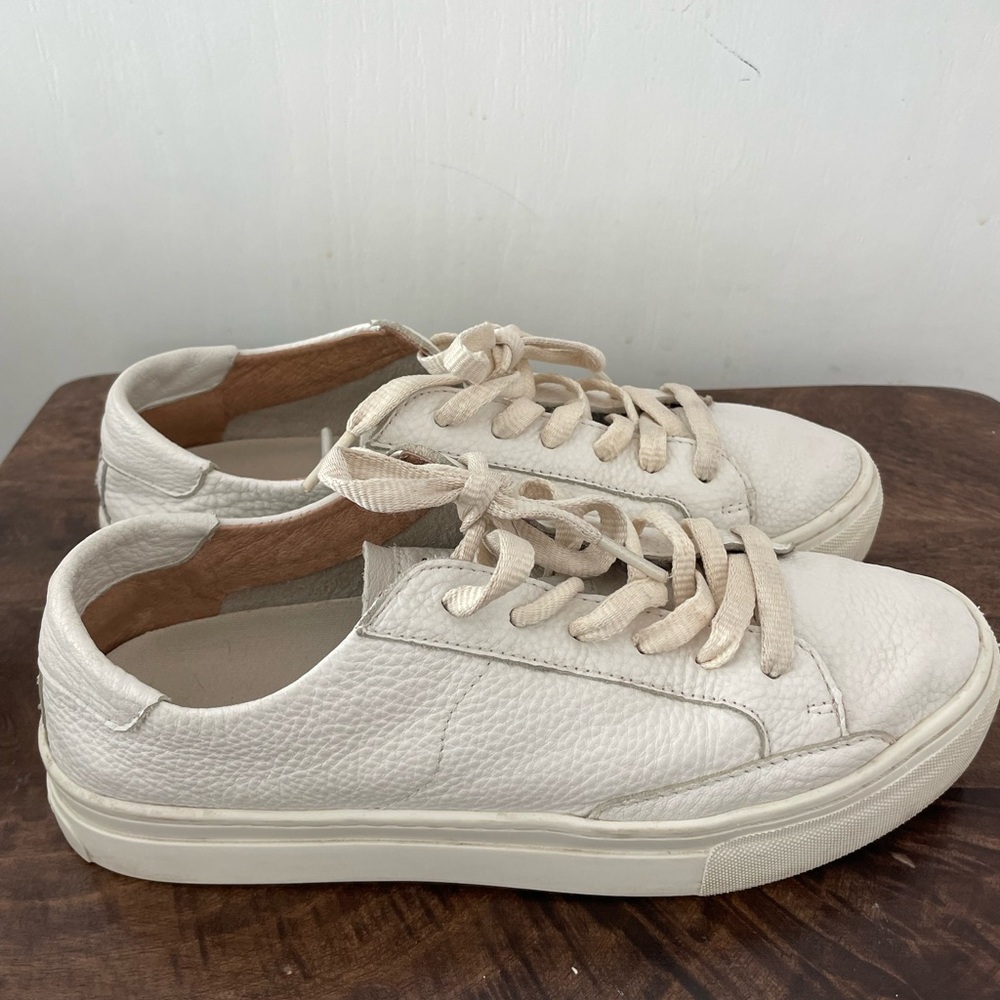 Soludos white platform lady’s sneakers